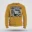 Straight Outta Pollachi Men/Unisex Sweatshirt in Mustard Yellow Color